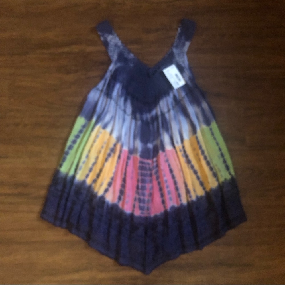 Tie Dye Seashore Dress/Swimsuit Cover-up NWT